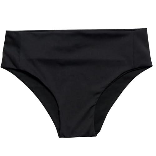 Nyssa VieWear Underwear for Period Comfort | Pocket for Heat & Ice Therapy Cramp Relief Not Absorbent Organic Cotton Liner Black