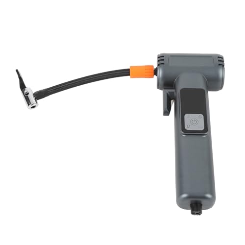 Tire Inflator Portable Air Compressor, All in one 150PSI Cordless Air Pump with Digital Pressure Gauge, Electric Air Pump Integrates Inflating, Lighting, Glass Breaking, and More