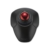 Kensington Orbit kabelloser Trackball mit Scrollring, professionelle Maus mit Bluetooth, (2,4 GHz kabellos), optisches Tracking & AES-Verschlüsselung, Links- oder Rechtshänder, Schwarz/Rot, K70992WW – Ansicht 9