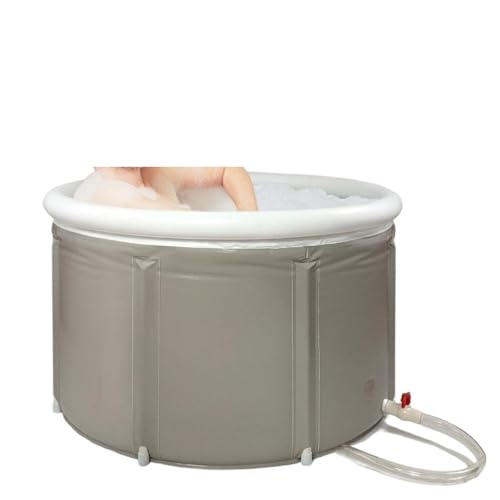BOOZXCV Baignoire Pliante Baignoire Pliable Baignoire Portable Bain de Glace et Bain à remous Froid pour Adulte pour Cabine de Douche Baignoire Pliable pour Le Bain