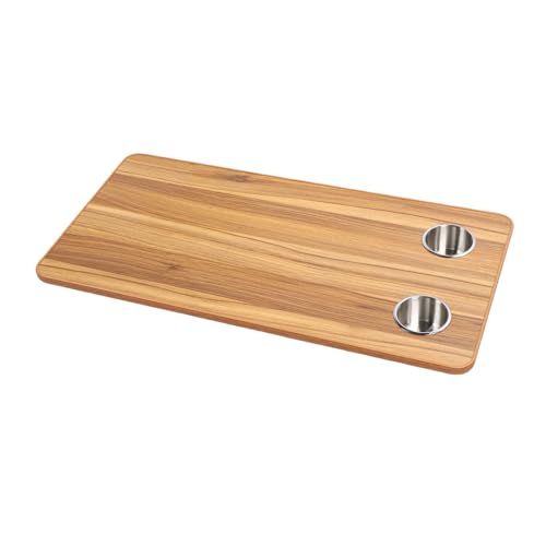 Mesa para RV de Madera Maciza: Adiós a Volcar Bebidas en su Autocaravana