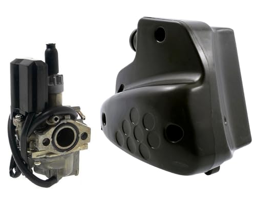 2EXTREME carburateur + filtre à air compatible pour Peugeot Speedfight 1, 2 AC, LC, TKR, Elystar, Trekker 50