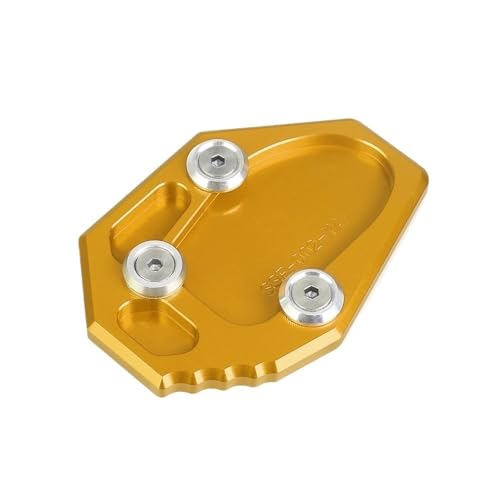 Extension de support latéral pour moto YZF R7 : plaque d'élargissement de béquille stable