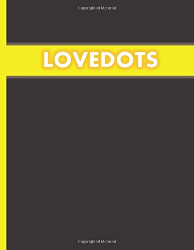 love dots Address book Note Book, friend book pages 100 (size 8.5' by 11')