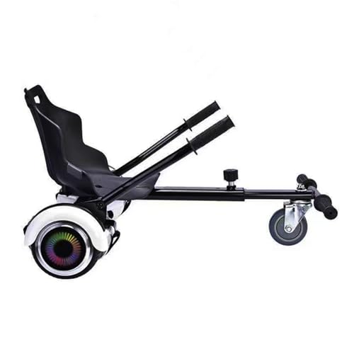 Accesorio del asiento de Hoverboard - Balance Scooter Go karts Frame, soporte de auto-equilibrio | Volar fuerte con una dirección fácil, marco ajustable para los viajes de material