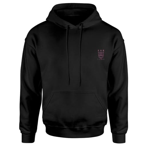 Zavvi Transformers Decepticons Embroidered Unisex Hoodie - Black L