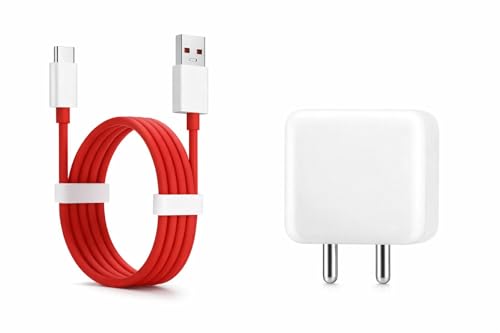 Image of Original 65w Rapid Charger | Type A Power Set | Adapter & Cable | Compatible with One Plus 10R 9R Nord CE 2T 8T Jupiter Ace 3V 7 Pro SE Nord N20 & More