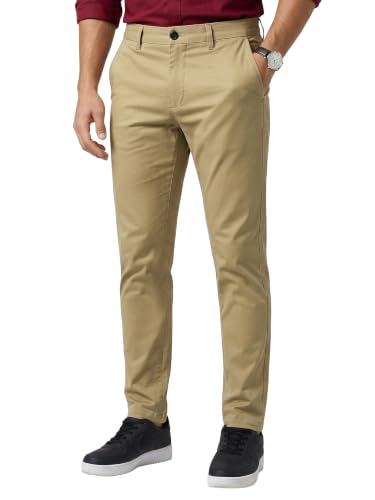 Image of Beyoung Cotton Lycra Classic Fit Chino Pants for Men | Casual Pants | Stretchable Chinos | Slant Pockets | Chino Trousers