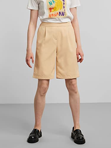 Short Pieces PCVagna Hw femme rose taille haute en taille L