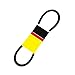 AEagle Lawn Mower Transmission Drive Belt For John Deere M126009 M45254 LT155 LT166 1/2"x86"