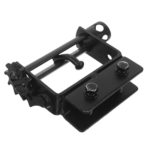 Tendeur de chaîne réglable noir peint avec enrouleur portable