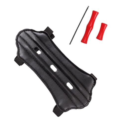 KOMBIUDA Wear-Resistant Arm Shield Professional Archery Armguard Set Elbow Padding and Comfortable for