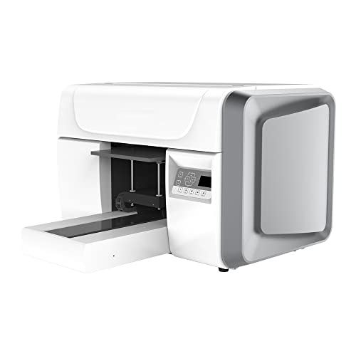 MELDIKISO A3 LED UV Flatbed Printer White and Color Varnish UV Printer Working Area 11.69 x 16.53In with 1pcs E-I3200 Printhead