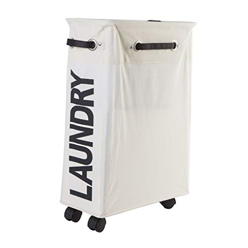 Foldable Laundry Basket Fabric Laundry Bag Large Laundry Basket Aluminum Bracket Gray Brown Household Bathroom Color White