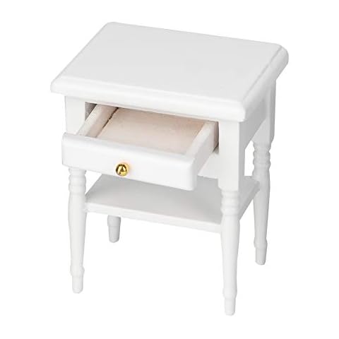 Zerodis 1:12 Dollhouse Mini Bedside Table Cover