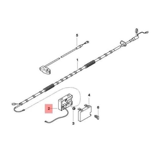 Genuine OEM Battery Cable Positive For Mini R53 Cooper S