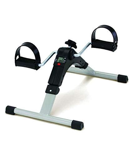 Portable Mini Exercise Pedal Cycle With Adjustable Resistance And Digital LCD Display For Home Office Fitness Or Physiotherapy Workout-image-48