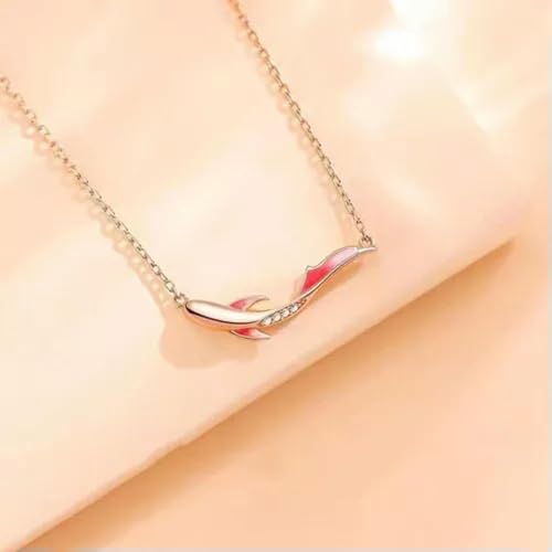 Collier oiseau femme zircone argent 925 pour bijoux de fête et cérémonie