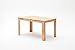 Produktbild lifestyle4living Esstisch aus Massivholz - Kern-Buche, 140 x 80 cm, rechteckig, ausziehbarer Esszimmertisch auf 220 x 80 cm