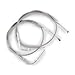 Barnett Performance Products - Stainless Clear-Coated Idle-Cruise Cable (+4in.)