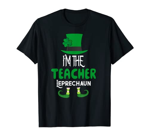Teacher Leprechaun Funny St Patrick's Day Gift for Teachers T-Shirt