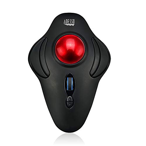 Souris trackball sans fil Adesso iMouse T40 pour optimiser l'espace de votre bureau compact