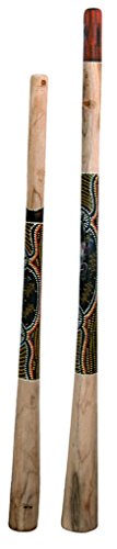 Terre Didgeridoo Teak Wood Painted thumb #1