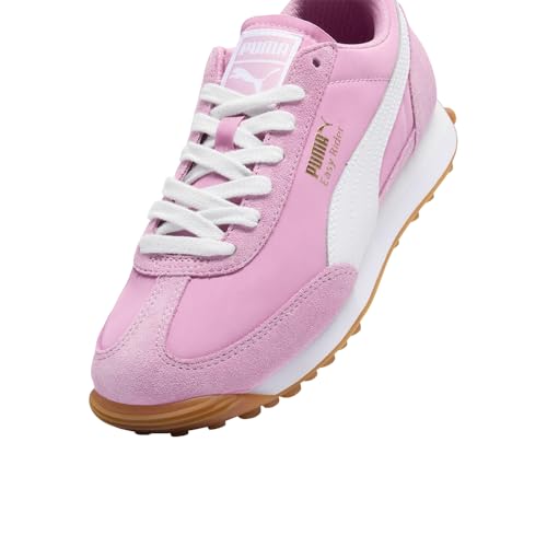 PUMA Puma, Women's, Easy Rider Vintage Shoes, Mauved Out/Puma White/Puma Gold, 5.5, Medium
