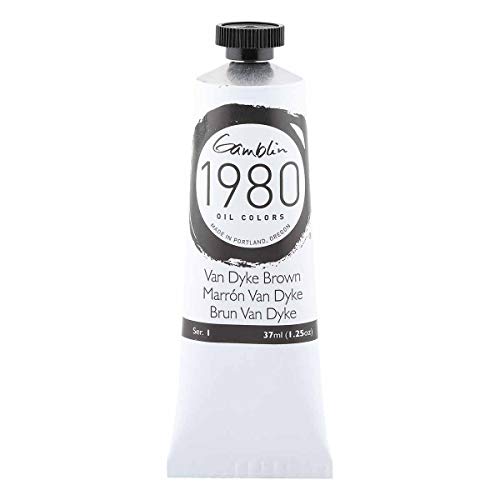 Gamblin 1980 Oil Van Dyke Brown 37Ml