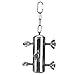TANIQIACA Stainless Steel Bird Puzzle Interactive Foraging parrots Toy for Parakeets Cockatiels Conures Finches Budgie with Metal Hook, to Install and Safe for Birds to Gnaw, TANIQIACa günstig Kaufen-TANIQIACA Stainless Steel Bird Puzzle Interactive Foraging parrots Toy for Parakeets Cockatiels Conures Finches Budgie with Metal Hook, to Install and Safe for Birds to Gnaw,