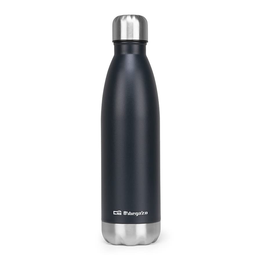 BOTELLA ORBEGOZO TERMO 1000ML NEGRA