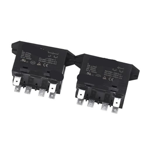 Relais 25A 12V 24V robuste HF116F-1-012DF-2HTF à 6 broches haute performance