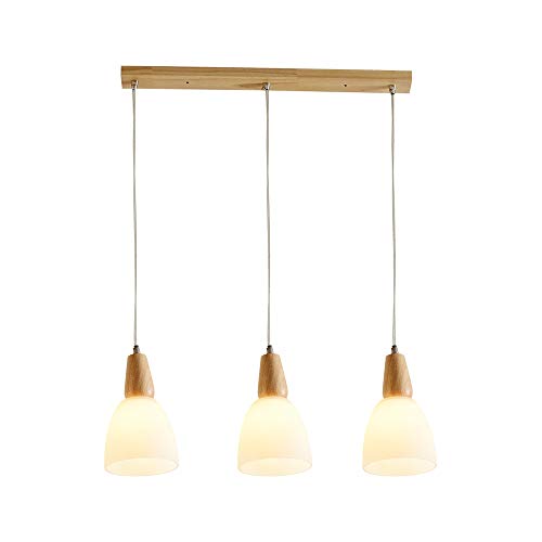 Suspension bois moderne pour illuminer vos dîners chaleureux