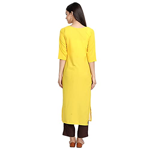 Image of Women's Crepe Straight Kurta