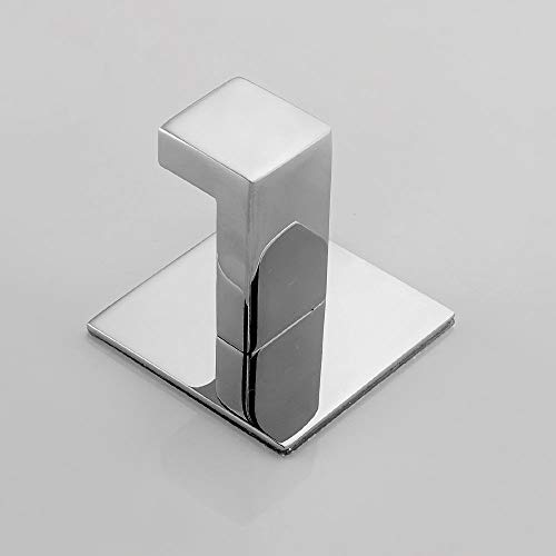 Celbon Stainless Steel Bathroom Towel Hook Self Adhesive Robe Coat Hook In Bathroom,No Screw Need And Chrome Finish #TOP3