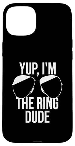 Yup, I´m The Ring Dude�����O�L�����A �E�F�f�B���O�I�t�B�V�����g �X�}�z�P�[�X iPhone 15 Plus �p