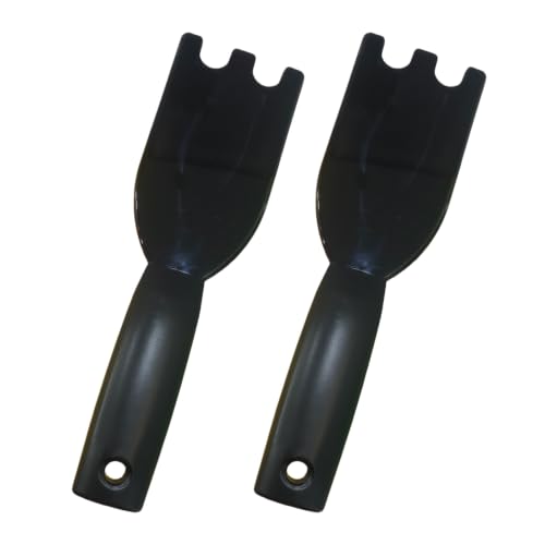 Bolsdoic 2Pcs Grill Scraper for George Foreman,Heat-Resistant Grill Spatula,Easy Cleaning