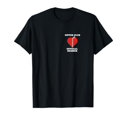 Zipper Club Official Member Open Heart Surgery T-Shirt