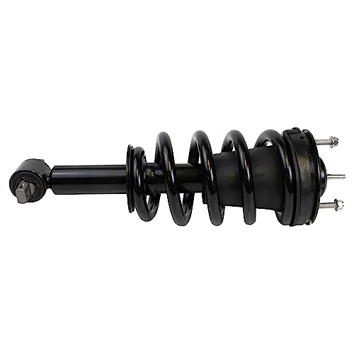 Image of TRQ Front Loaded Shock Strut Spring Assembly LH Driver RH Passenger Side Pair 2pc Set for Chevy GMC Suburban Tahoe Yukon Z95 MagneRide MRC