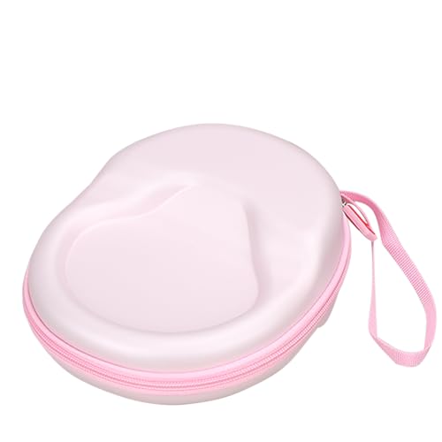 Mchoi Capa rígida compatível com fone de ouvido USB Logitech H390, apenas capa, rosa