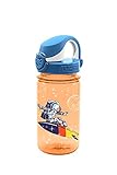 Nalgene Kids On The Fly Water Bottle, Leak Proof, Durable, BPA and BPS Free, Carabiner Friendly, Reusable and Sustainable, 12 Ounces