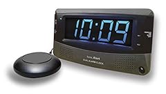 Sonic Alert Dual Extra Loud Alarm Clock with Bed Shaker | Sonic Boom Vibrating Alarm Clock for item