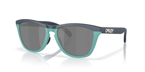 Image of Oakley OO9284A Frogskins Range Low Bridge Fit Round Sunglasses