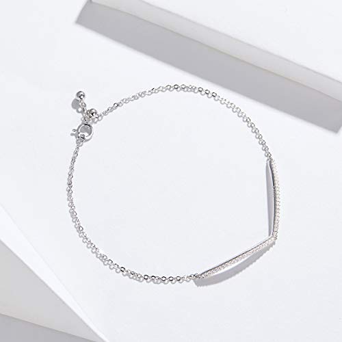 Bracelet géométrique en argent en V : le cadeau de mariage idéal pour elle