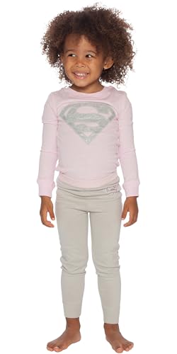 INTIMO Big Girls' Batgirl Ballet 2 Piece Tight Fit Toddler4