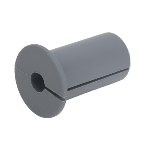 10 teiliges Kabelführungsset für Starlink, Silikon Kabeldurchführung durch Buchsen, Kabelwandtülle, für 0,75 Zoll 3/4 Zoll Wandlochkabel, für 2 Ethernet Kabel (Grey)