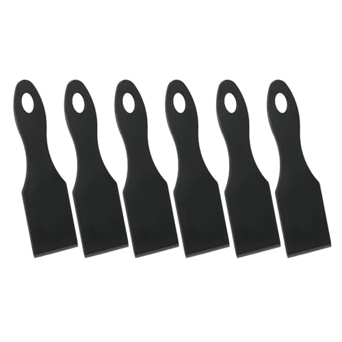 Gravidus Racletteschieber Raclettespachtel 6er Set - Perfekt für Raclette-Abende mit Familie und Freunden, lebensmittelecht, spülmaschinenfest, hitzebeständig