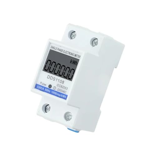 Compteur d'énergie électrique LCD 220V contre le gaspillage AC