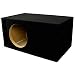 LAB SlapBox 2.50 ft³ Ported/Vented MDF Sub Woofer Enclosure Box for Single Sundown Audio 12" X / ZV5 Series (X-12 / ZV5-12) Car Subwoofer | 3/4" Premium MDF w/Double MDF Front Baffle | Made in USA