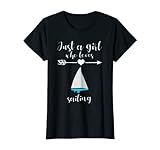 Camicia da vela divertente regalo per amanti della barca a vela Maglietta